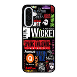 Broadway Musical Collage Samsung Galaxy A56 Case BC1651