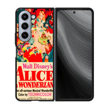 Vintage, Alice In Wonderland Poster Case Samsung Galaxy z Fold 5 5G BC1653