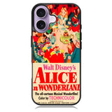 Vintage, Alice In Wonderland Poster iPhone 17 Case BC1653