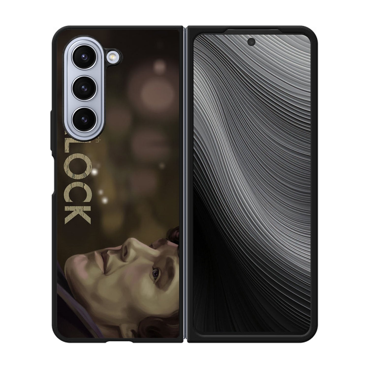 BBC Sherlock Benedict Cumberbatch sherlock Case Samsung Galaxy z Fold 5 5G BC1655