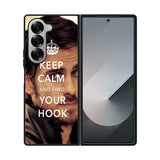Once Upon A Time Captain Hook Keep Calm Case Samsung Galaxy Z Fold 6 5G BC1659