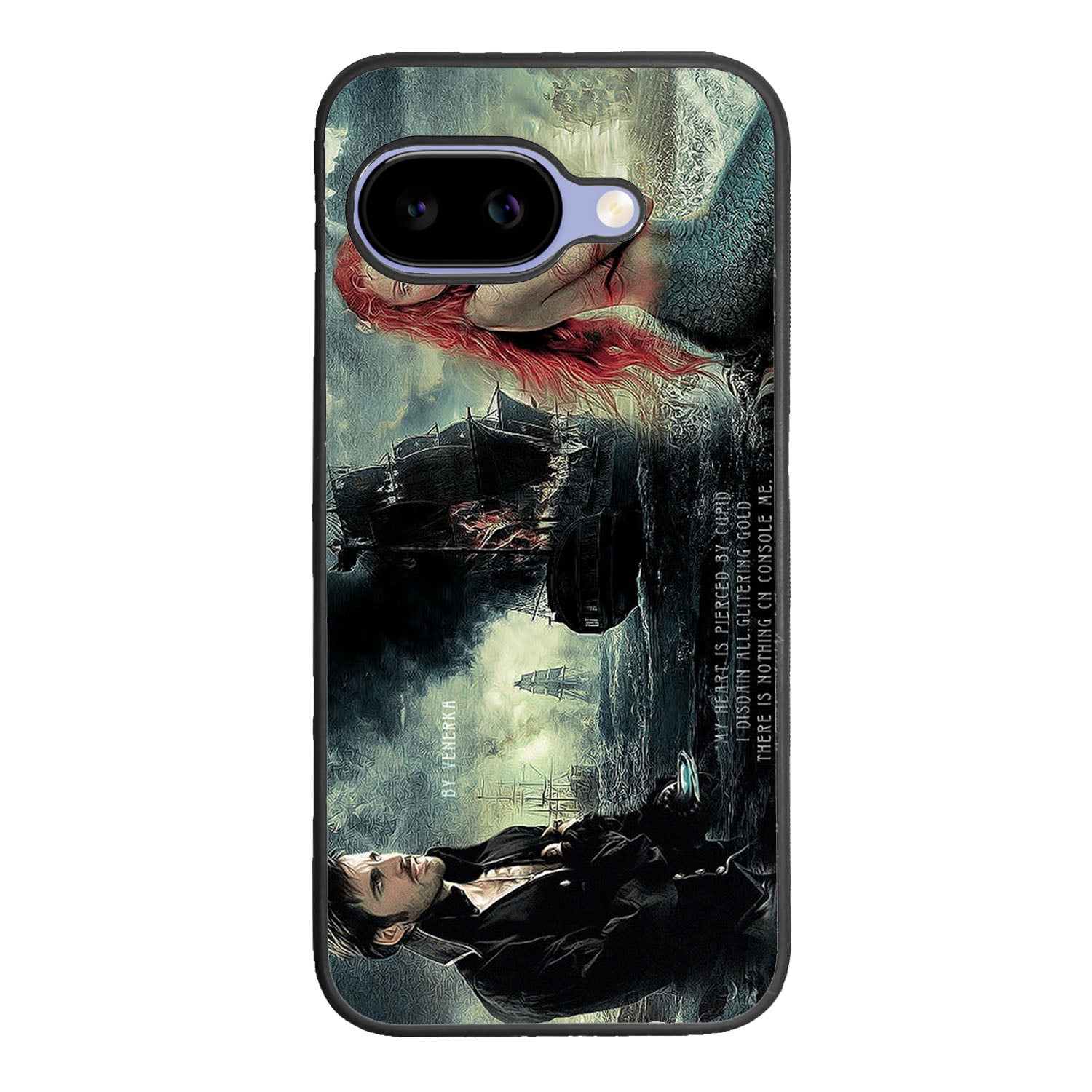 Once Upon A Time Captain Hook cover quote Case Google Pixel 9A BC1660