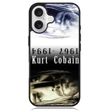 RIP Kurt Cobain Case iPhone 16 BC1661