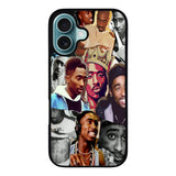 Tupac Shakur collage Case iPhone 16 Plus BC1663