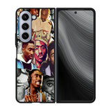 Tupac Shakur collage Case Samsung Galaxy z Fold 5 5G BC1663