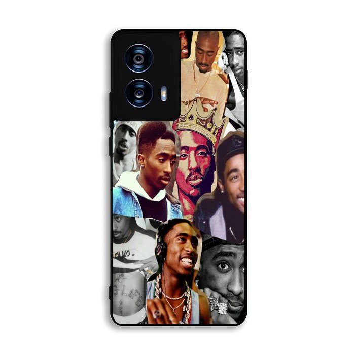 Tupac Shakur collage Motorola Moto G Power 5G 2024 Case BC1663
