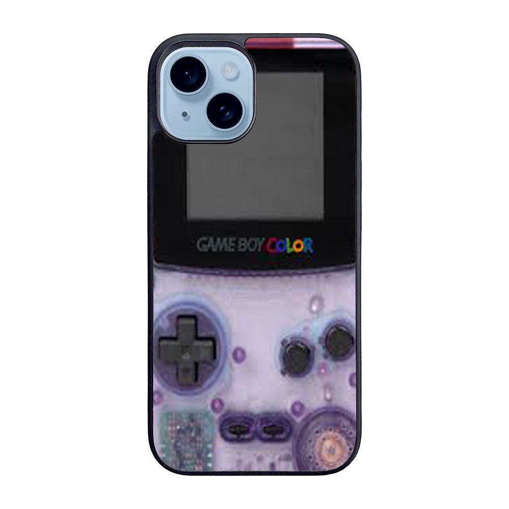 purple gameboy Case iPhone 15 Plus BC1666