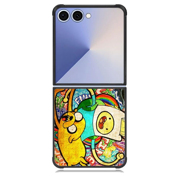adventure time cover Samsung Galaxy Z Flip 7 Case BC1667