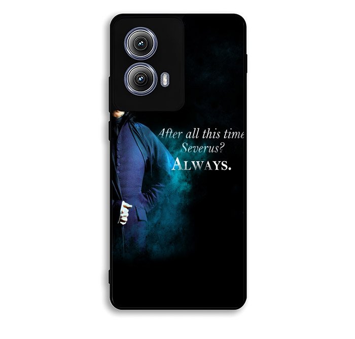 Severus snape , after all this time quote Motorola Moto Edge 2024 Case BC1671