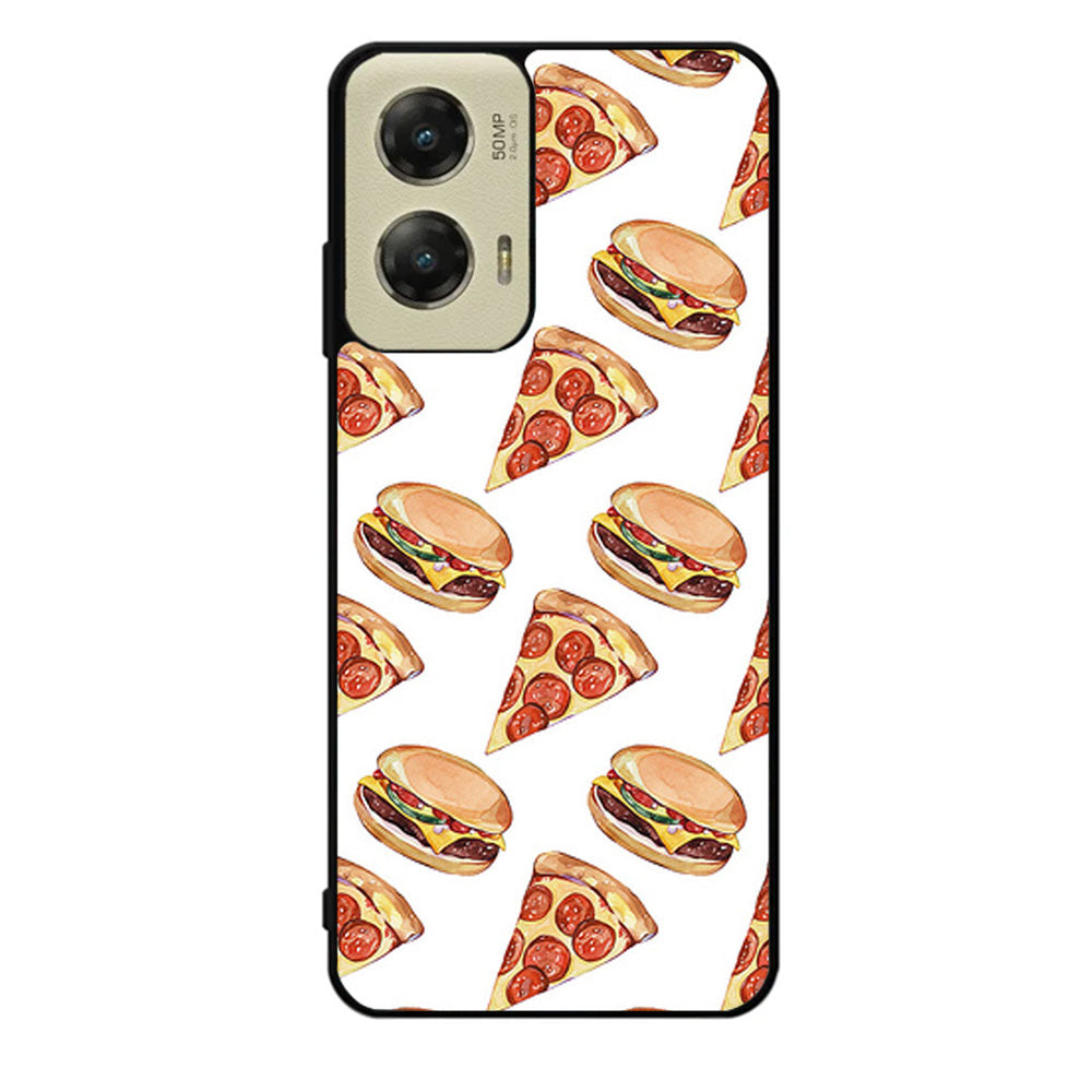 Pizza, hamburger 1 Case Motorola Moto G Stylus 2024 5G BC1673
