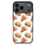 Pizza, hamburger 1 iPhone 17 Pro Case BC1673