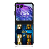 tardis sherlock holmes Motorola Moto Razr Plus 2025/2024 Case, Moto Razr 50 Ultra 5G BC1674