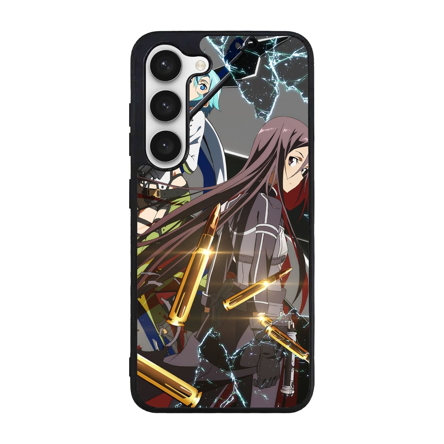 Sword Art Online Season 2 , Kirito and Sinon Case Samsung Galaxy S25 Plus 5G BC1675