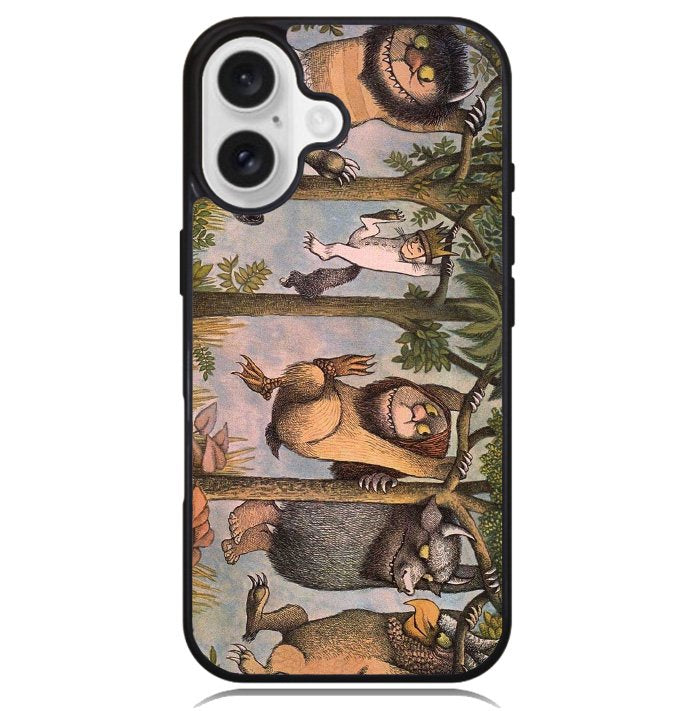 Where The Wild Things Are funny Case iPhone 16 BC1679