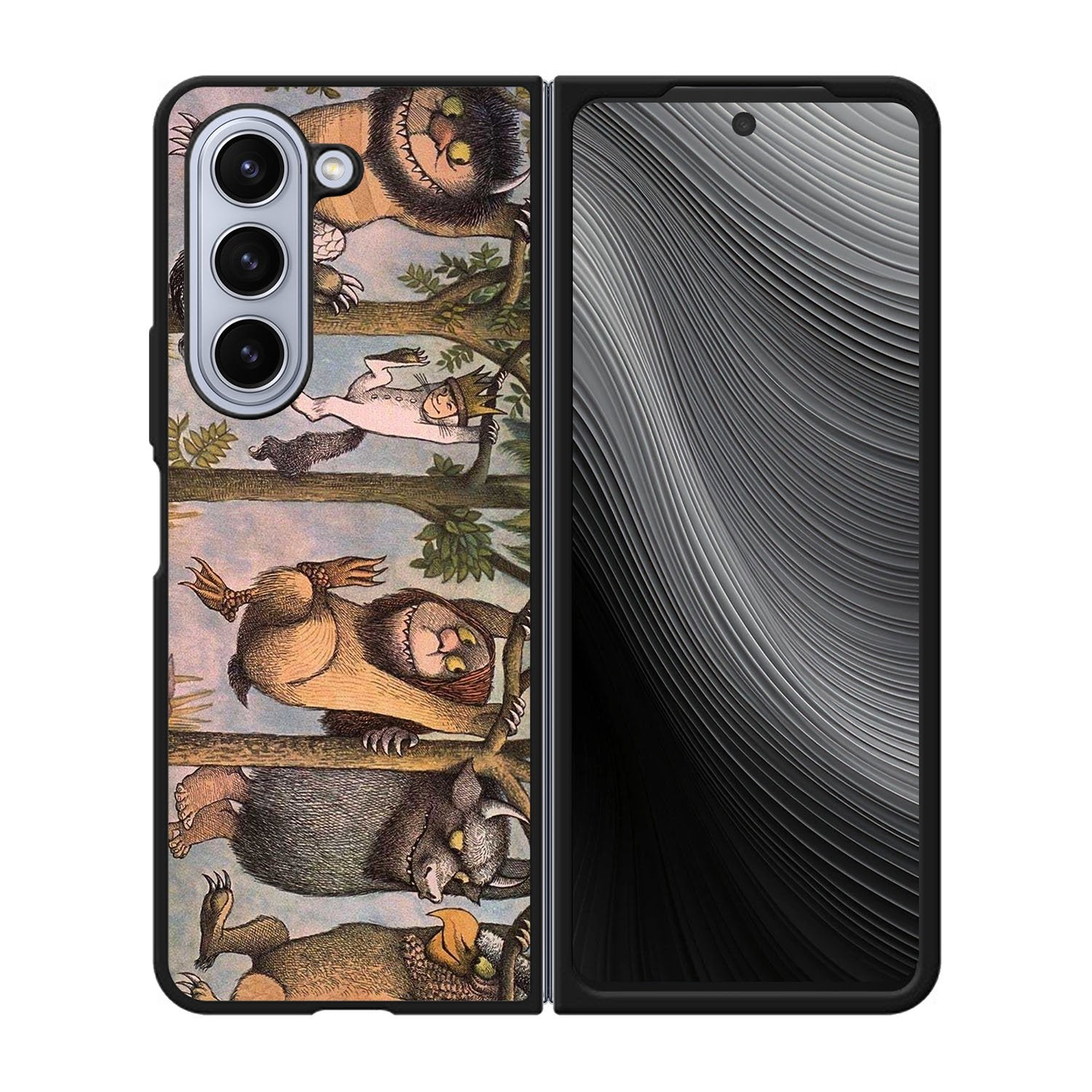 Where The Wild Things Are funny Case Samsung Galaxy z Fold 5 5G BC1679