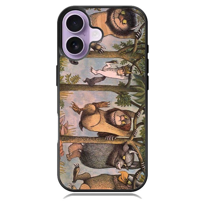 Where The Wild Things Are funny iPhone 17 Case BC1679