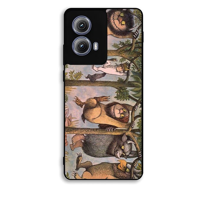 Where The Wild Things Are funny Motorola Moto Edge 2024 Case BC1679