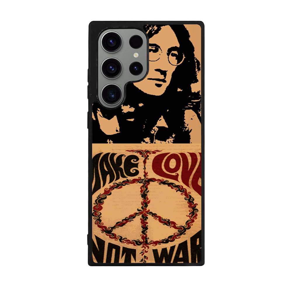 John Lennon Peace and Love Case Samsung Galaxy S24 Ultra 5G BC1687