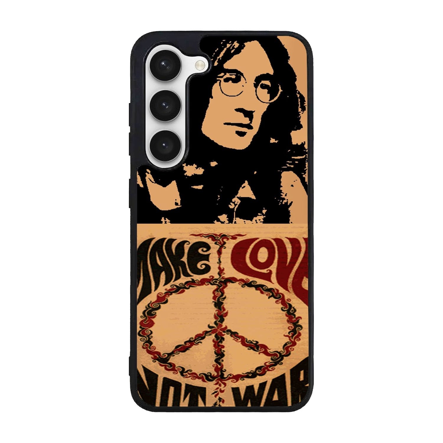 John Lennon Peace and Love Case Samsung Galaxy S25 5G BC1687