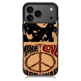 John Lennon Peace and Love iPhone 17 Pro Case BC1687