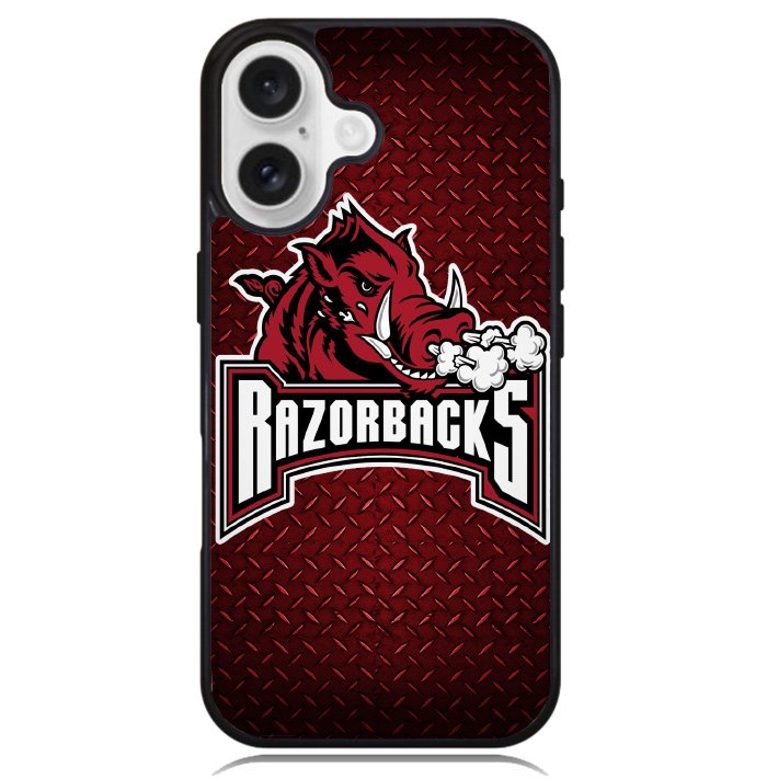 Arkansas Razorbacks Logo Case iPhone 16 BC1690
