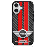 Mini cooper Jhon Cooper Works Case iPhone 16 BC1700