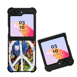 Peace Sign Graffiti Love Art Case Samsung Galaxy Z Flip 5 5G BC1701