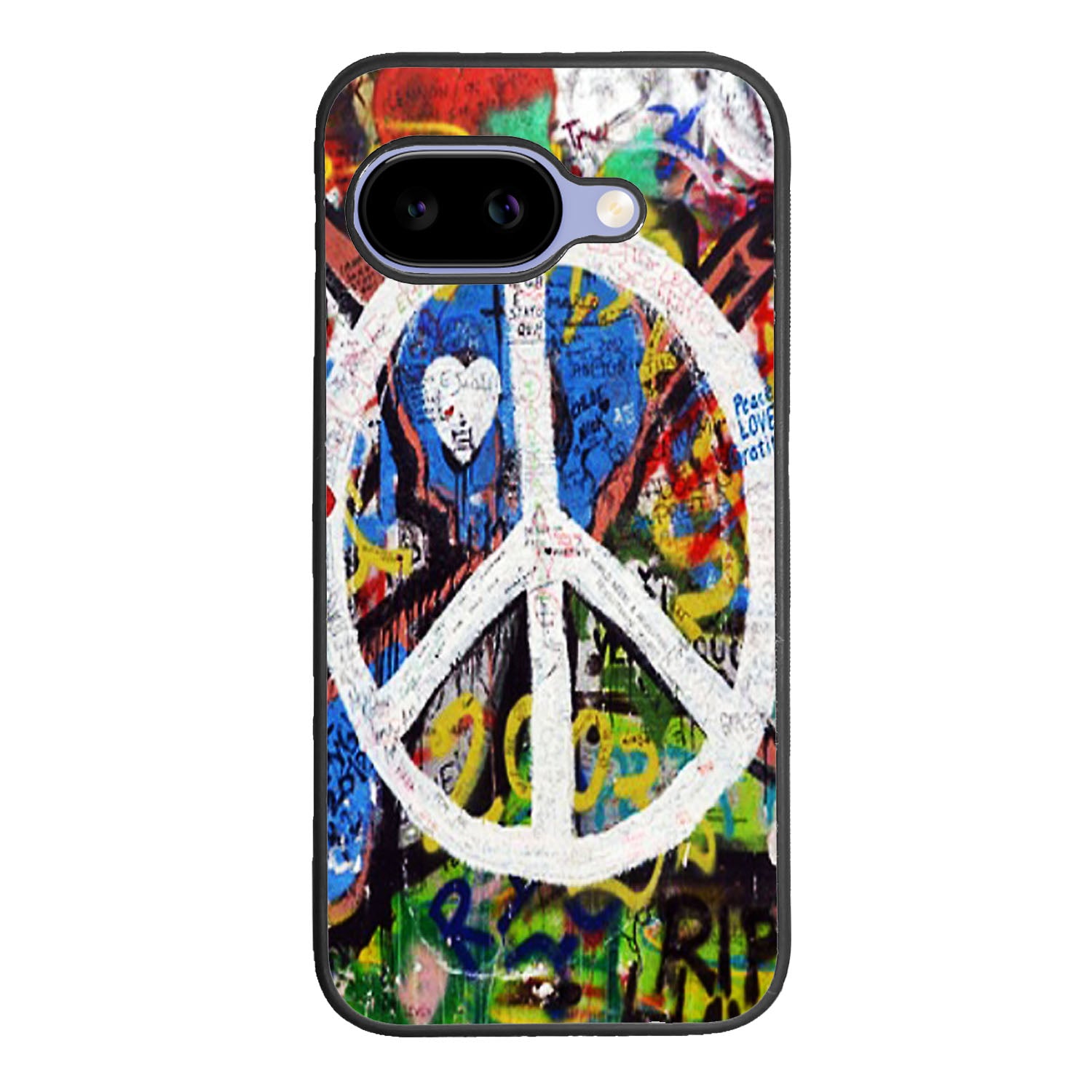 Peace Sign Graffiti Love Art Case Google Pixel 9A BC1701