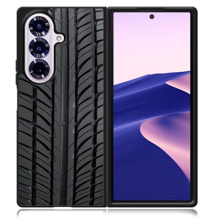 fun cute tires Samsung Galaxy Z Fold 7 5G Case BC1695