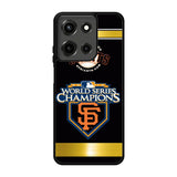 MLB San Francisco Giants Logo Motorola Moto G 5G 2025 Case BC1705
