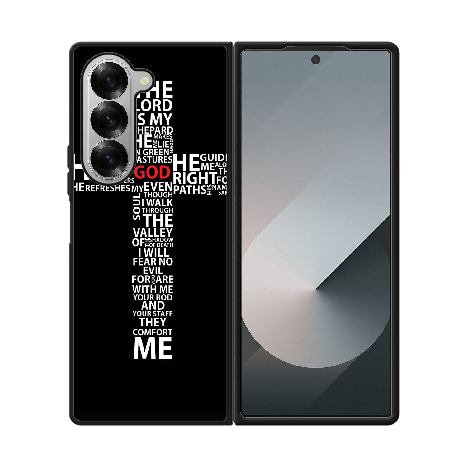 cross typography Case Samsung Galaxy Z Fold 6 5G BC1706