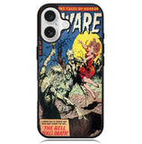 Vintage Horror Comic The Bell Tolls Death Case iPhone 16 BC1709
