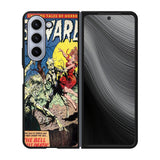 Vintage Horror Comic The Bell Tolls Death Case Samsung Galaxy z Fold 5 5G BC1709