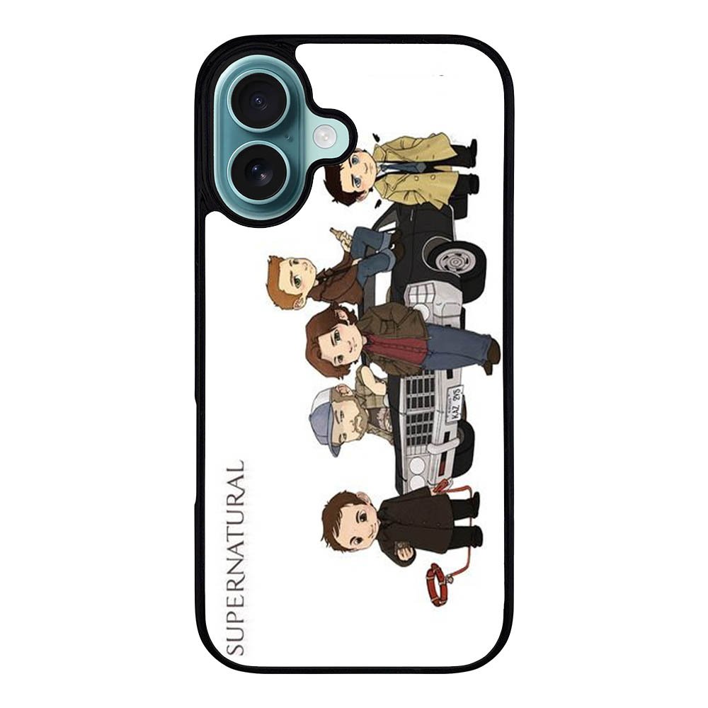 Supernatural Characters Case iPhone 16 Plus BC1710