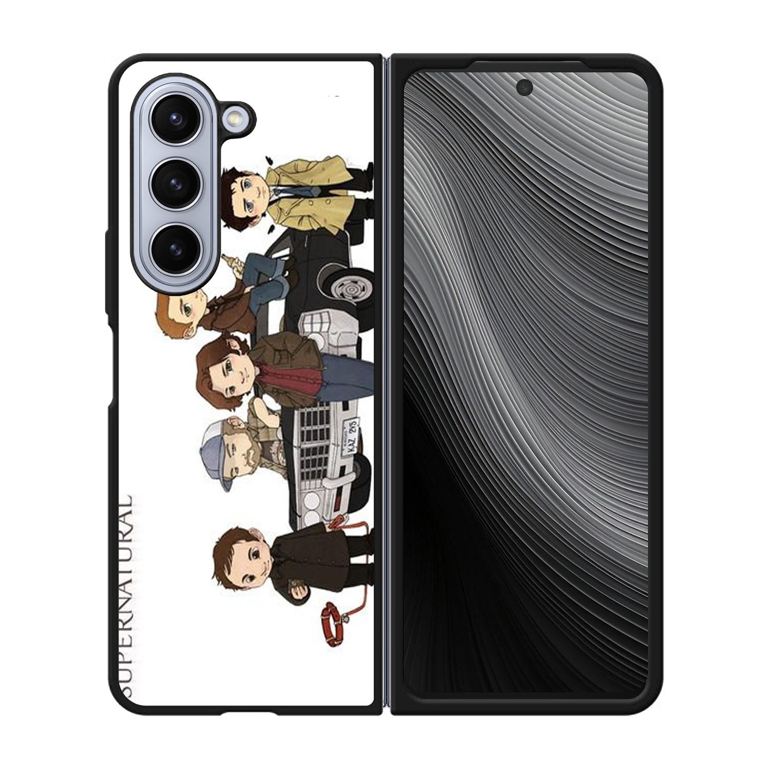 Supernatural Characters Case Samsung Galaxy z Fold 5 5G BC1710