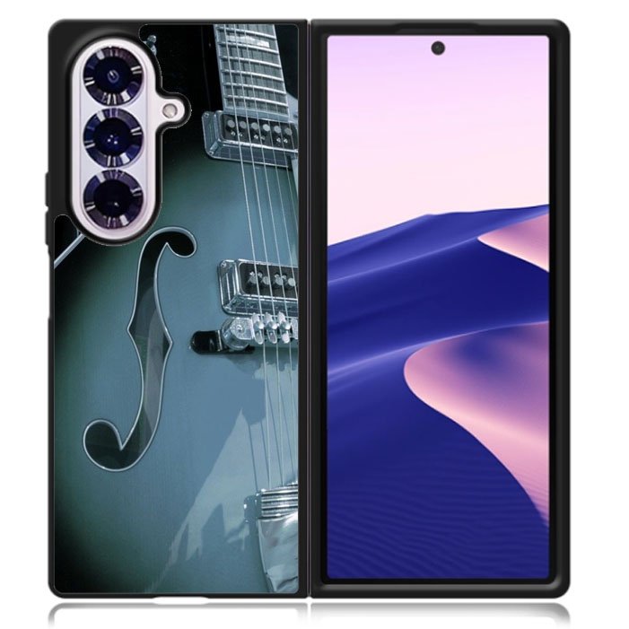 guitar inspired Samsung Galaxy Z Fold 7 5G Case BC1713