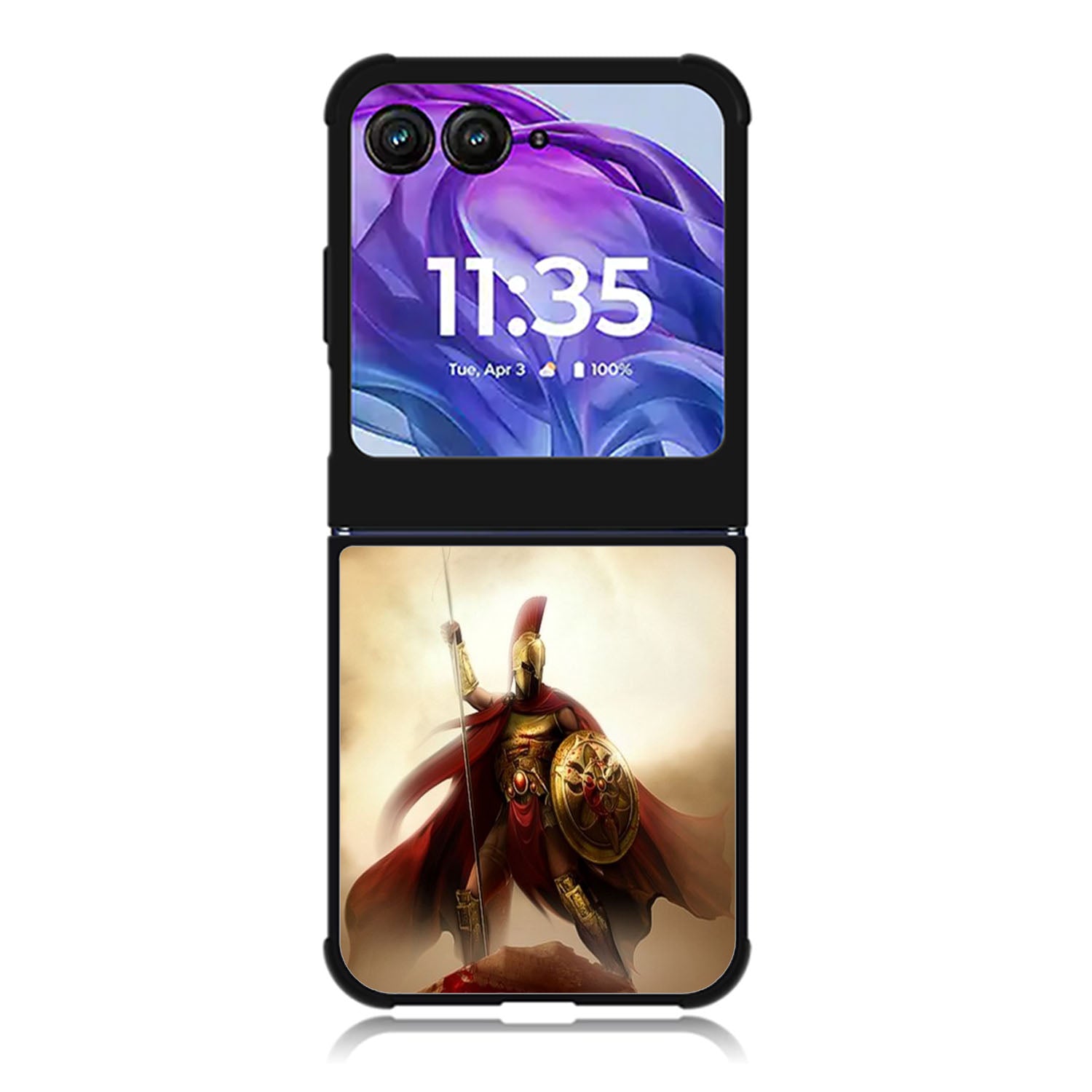 spartan soldier Motorola Moto Razr 2024 , Moto Razr 50 Case FE1714