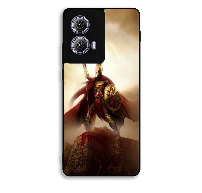 spartan soldier Motorola Moto Edge 2024 Case BC1714
