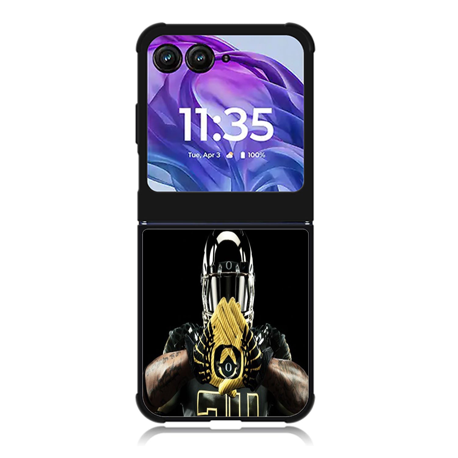 Oregon Ducks NFL Logo Motorola Moto Razr 2024 , Moto Razr 50 Case FE1715
