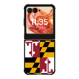 Maryland Flag Motorola Moto Razr 2025/2024 , Moto Razr 60/50 Case BC1717