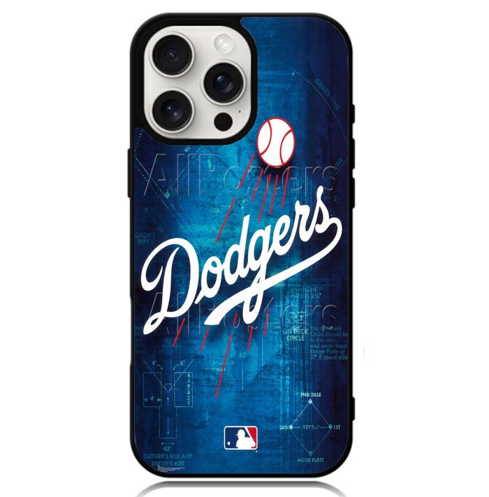Los Angeles LA Dodgers Case iPhone 16 Pro BC1719