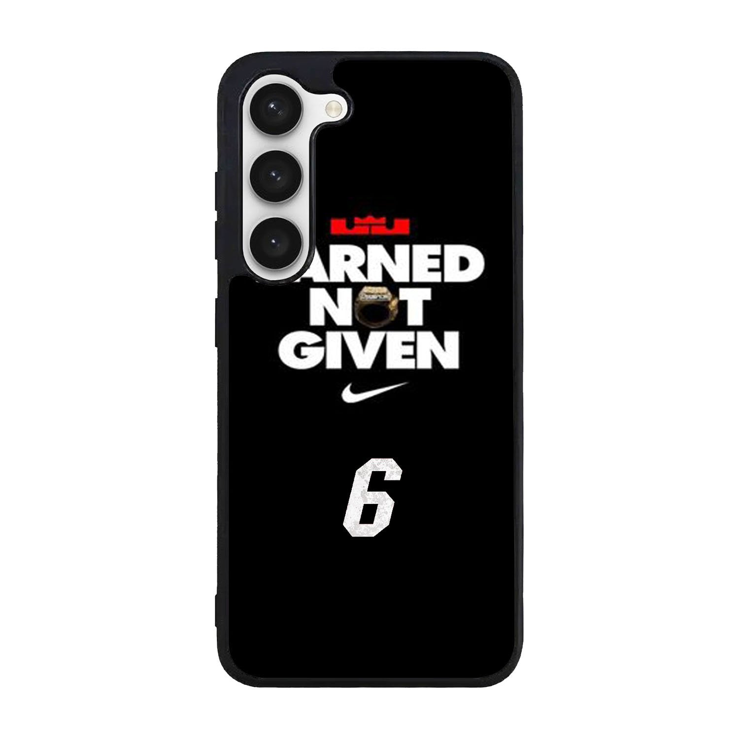 Lebron James Earned Not Given Case Samsung Galaxy S24 FE 5G BC1697