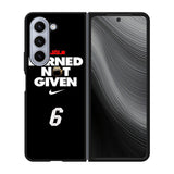 Lebron James Earned Not Given Case Samsung Galaxy z Fold 5 5G BC1697