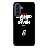 Lebron James Earned Not Given Samsung Galaxy A17 5G Case BC1697