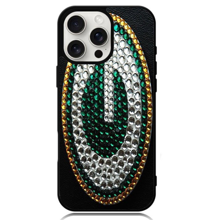 Greenbay Packers Sparkle Blink-Blink Print Case iPhone 16 Pro BC1698