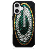 Greenbay Packers Sparkle Blink-Blink Print Case iPhone 16 BC1698
