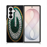 Greenbay Packers Sparkle Blink-Blink Print Samsung Galaxy Z Fold 8 Ultra Case BC1698