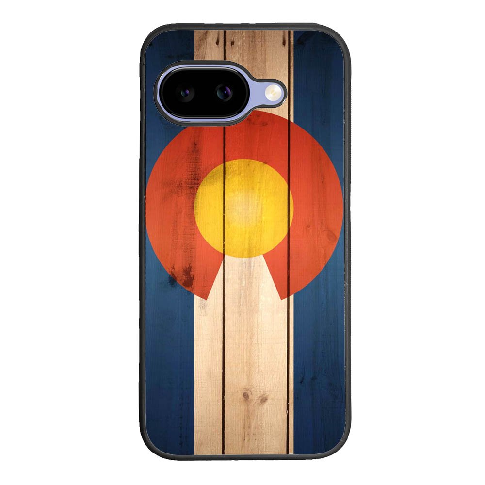 Colorado State Flag Wood Google Pixel 10A Case BC1718
