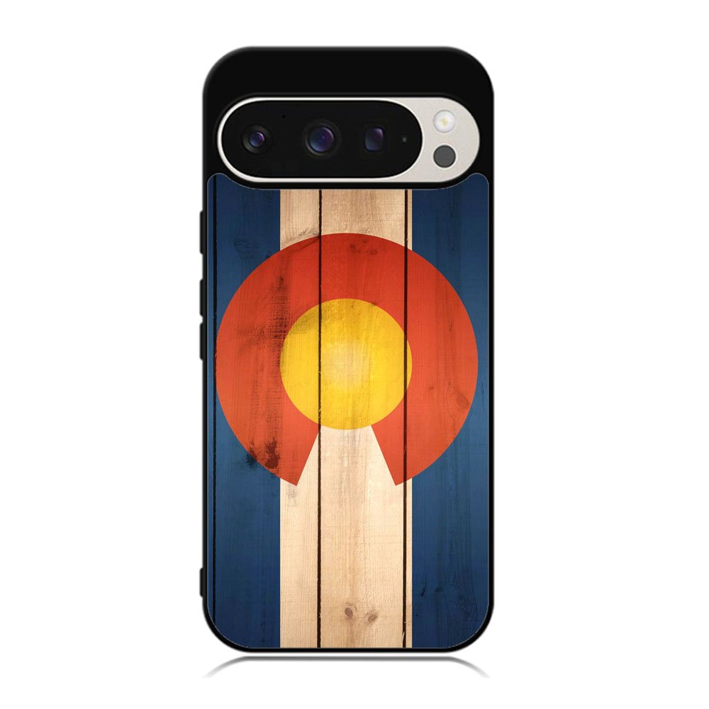 Colorado State Flag Wood Case Google Pixel 9 Pro XL BC1718
