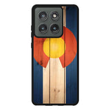 Colorado State Flag Wood Case Motorola Moto Edge 2025 BC1718